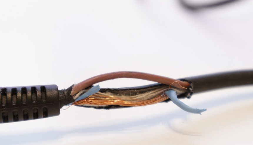 Frayed Electrical Cord